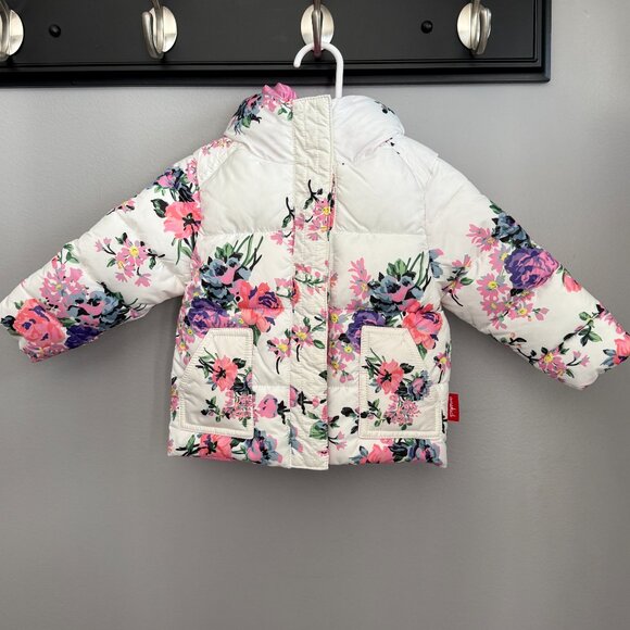 One Kid Vegan Road Coat in Floral Print Size 12 mos - Picture 4 of 11